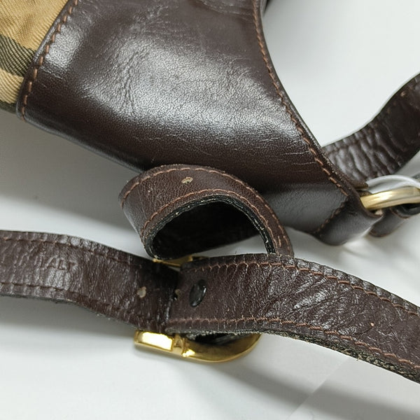 Canvas Shoulder Bag Brown