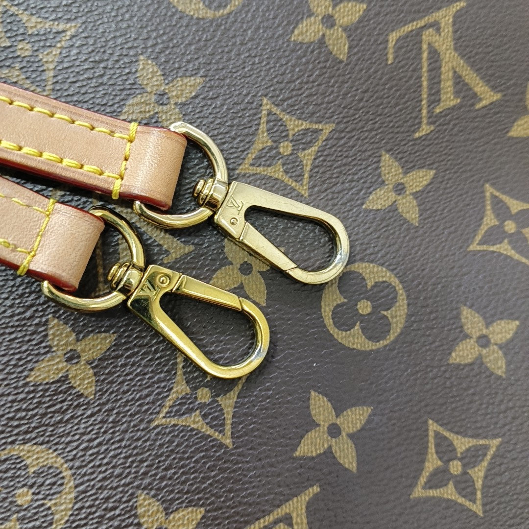 PALAIS PM Monogram Coated Canvas Brown