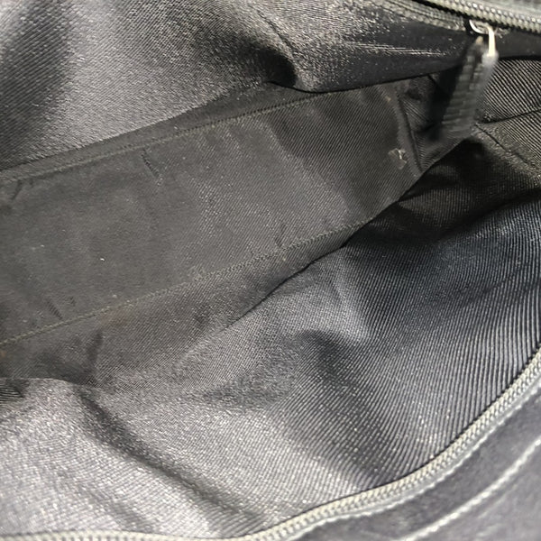 Monogram Canvas Tote Bag Black