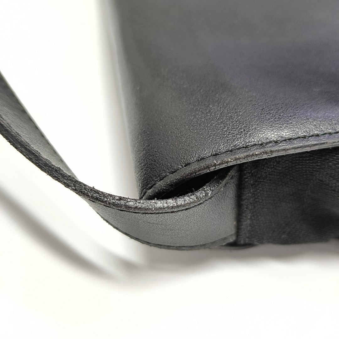 Canvas Shoulder Bag Black