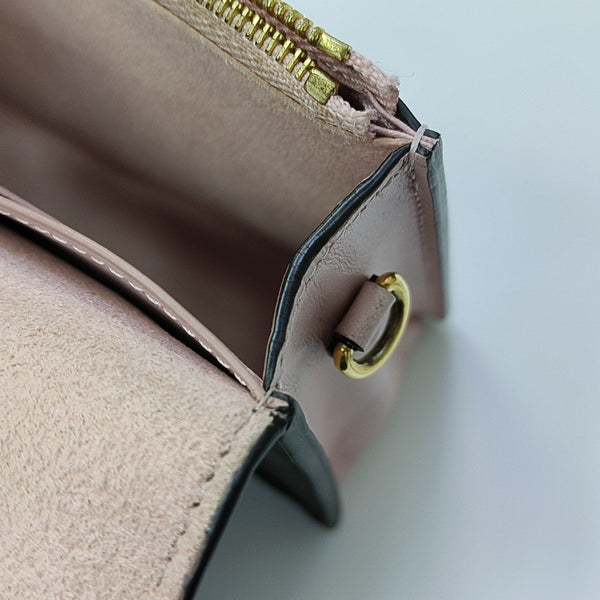 FLORE Monogram Coated Canvas Brown
