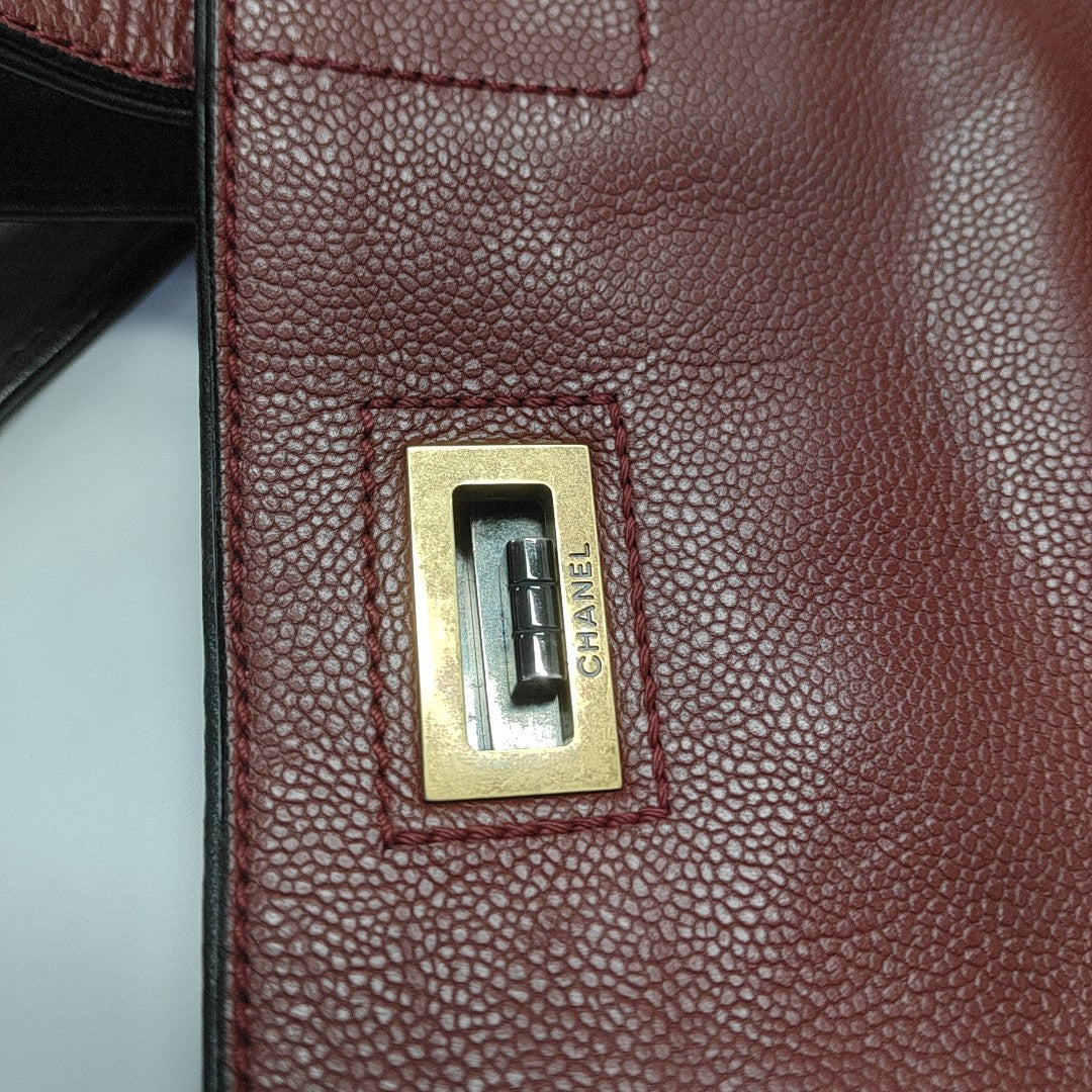 Calfskin Shoulder Bag Red