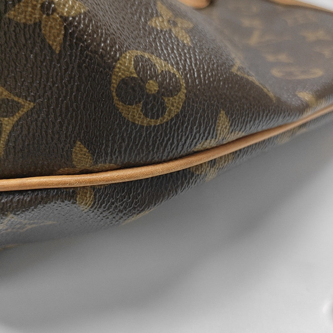 PALERMO PM Monogram Coated Canvas Brown