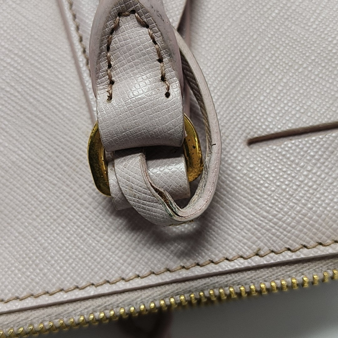 Galleria Medium Saffiano Calfskin Pink