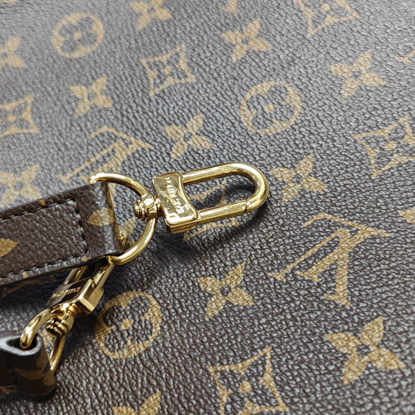 MÉTIS Monogram Coated Canvas Brown