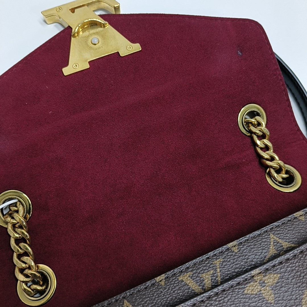 PASSY Monogram Coated Canvas Brown