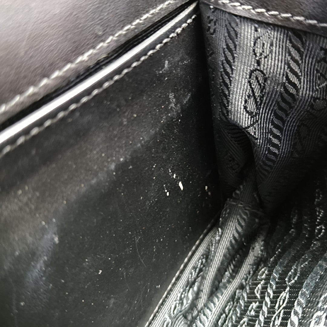 Plex Calfskin Black
