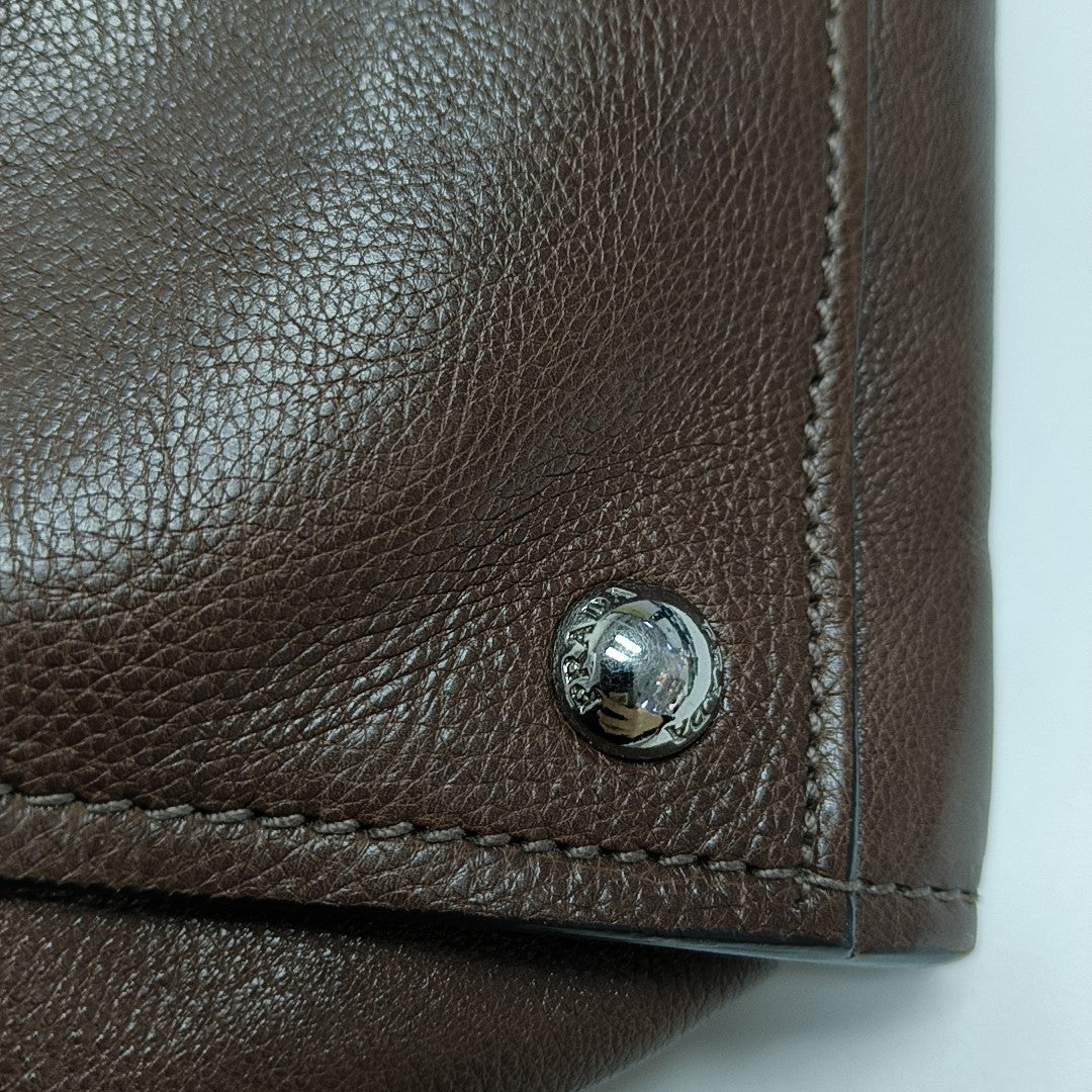 Glace Calf Calfskin Brown