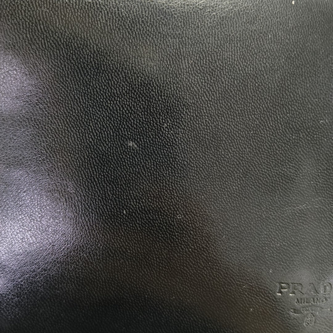 Calfskin Shoulder Bag Black