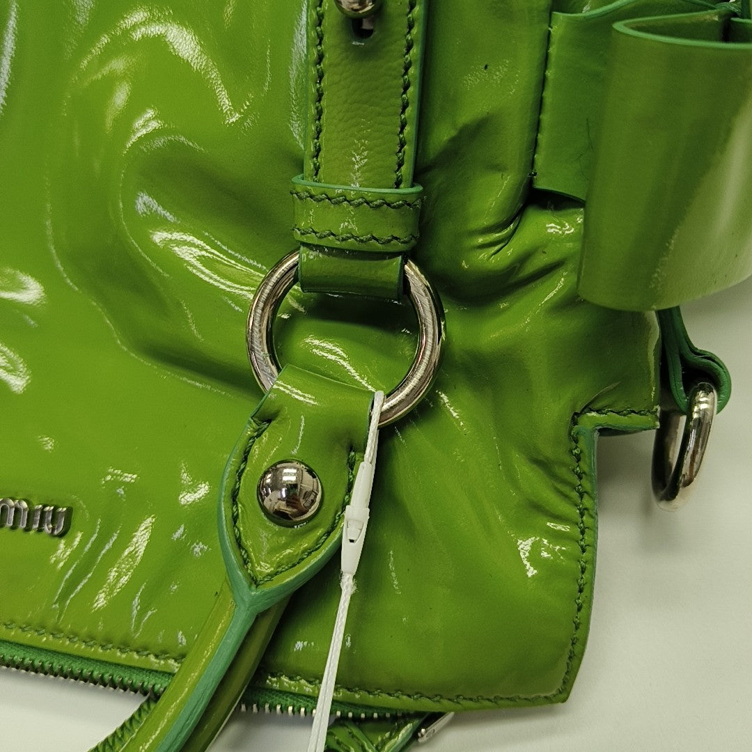 Bow Calfskin Green