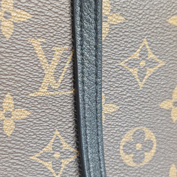 LOCKY BB Monogram Coated Canvas Brown