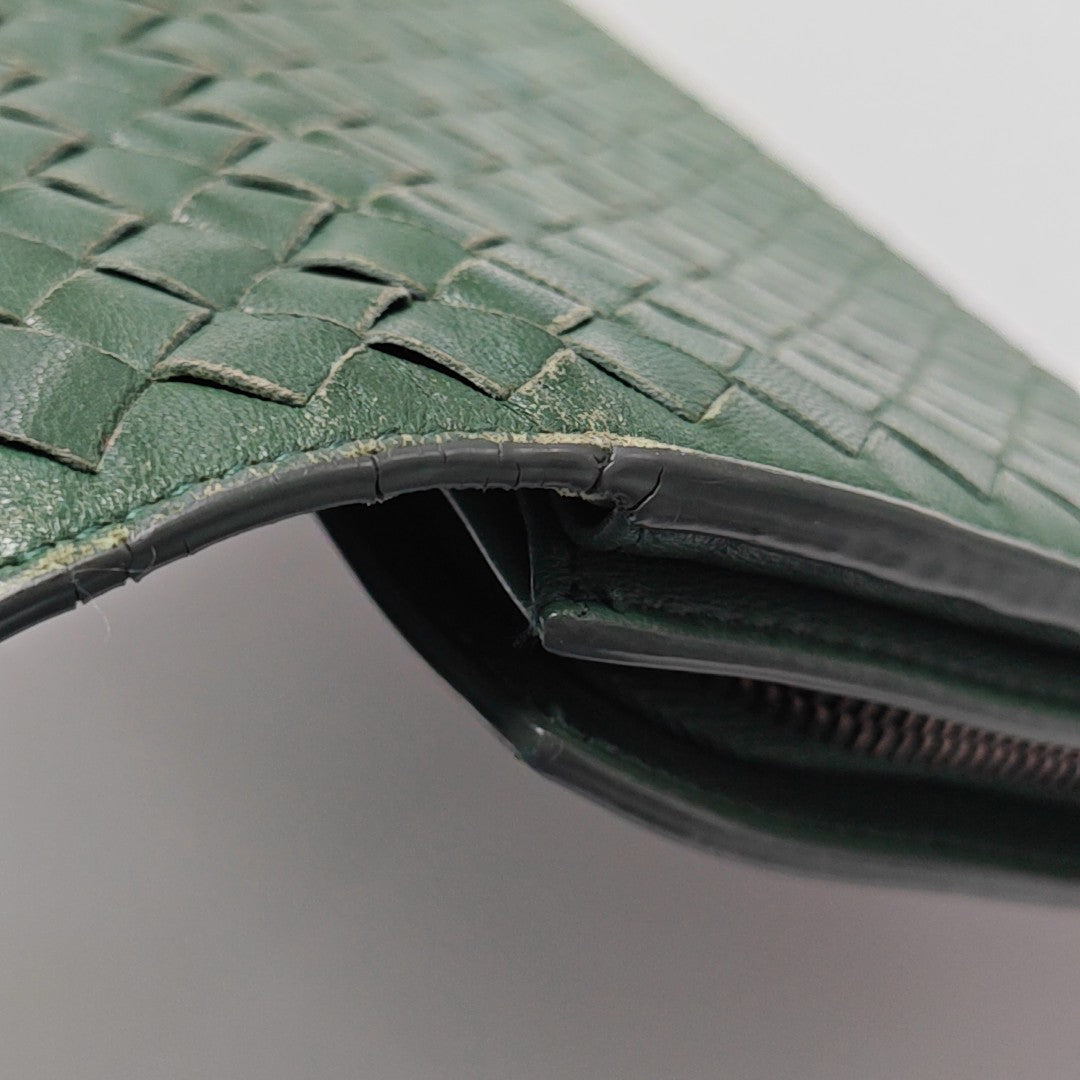 Calfskin Wallet Green