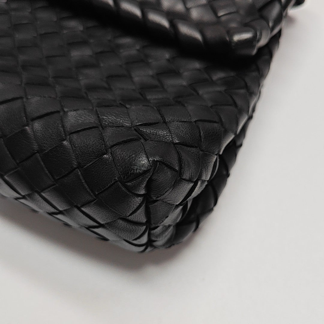 Lambskin Shoulder Bag Black
