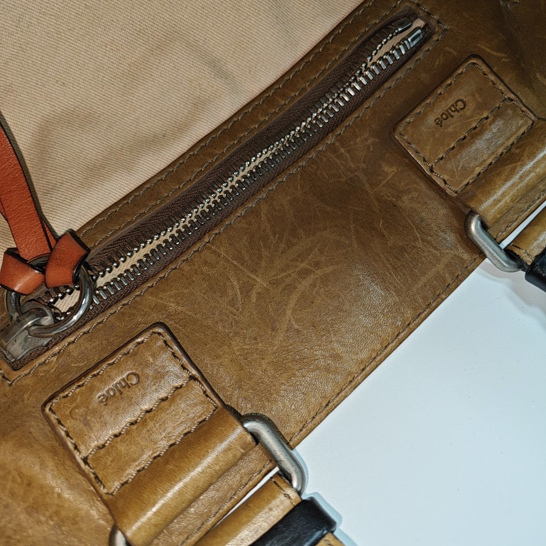 Canvas Top Handle Bag Multicolor