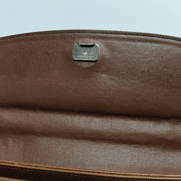 Calfskin Shoulder Bag Brown