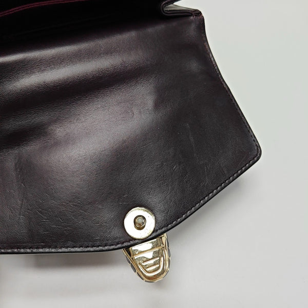 SERPENTI FOREVER Small Calfskin Red