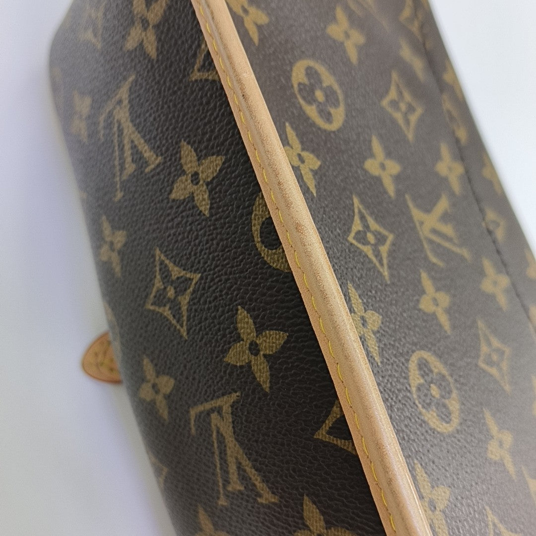 DIANE Monogram Coated Canvas Brown