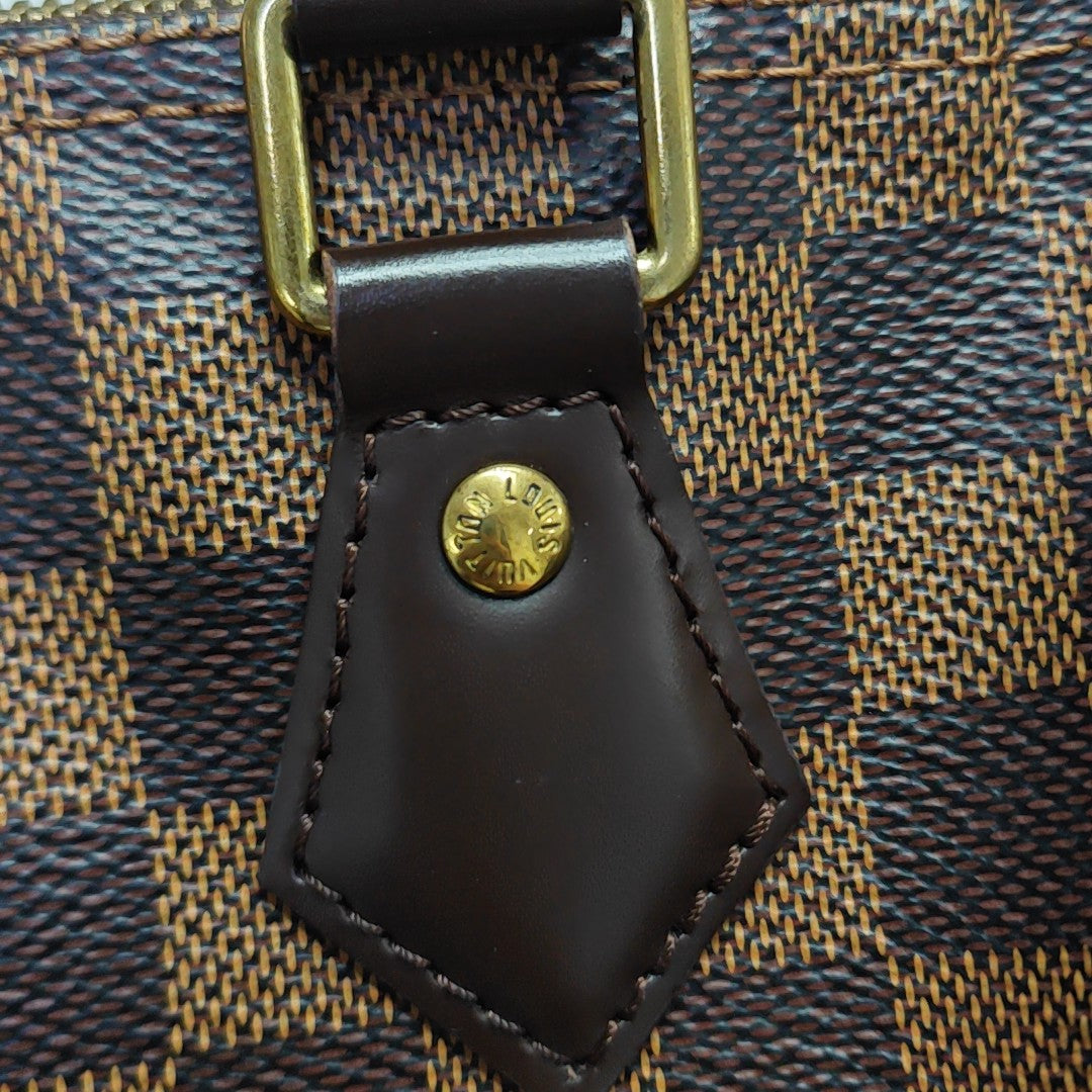 SPEEDY 25 Damier Ebene Coated Canvas Brown
