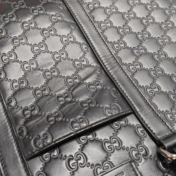 Signature Monogram Calfskin Black
