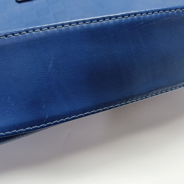 PORTE-DOCUMENTS Damier Calfskin Blue