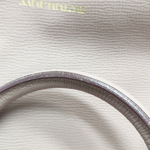 The Banner Medium Calfskin Pink