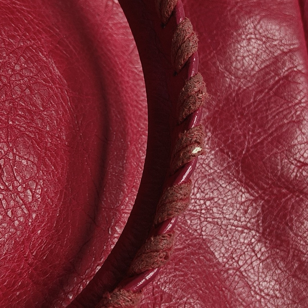 Classic City Small Lambskin Red