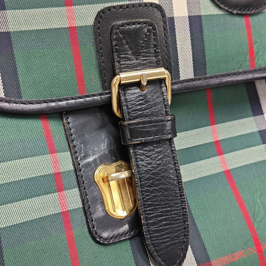 Fabric Shoulder Bag Green