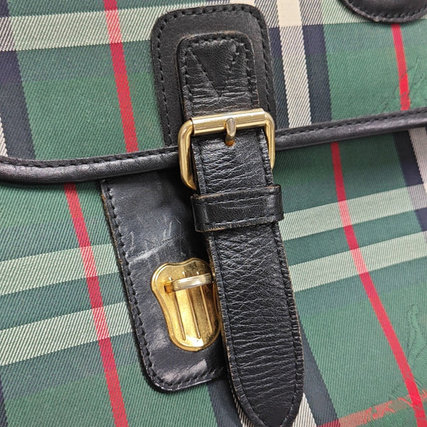 Fabric Shoulder Bag Green
