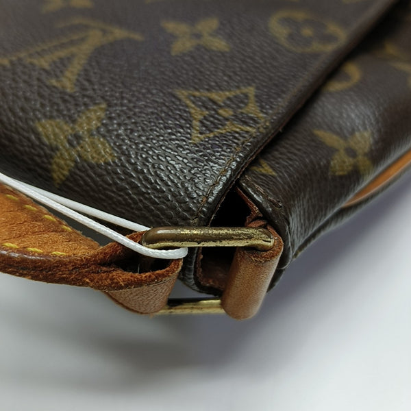 MUSETTE TANGO PM Monogram Coated Canvas Brown