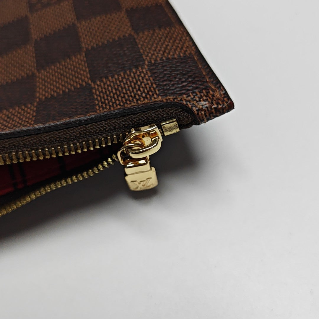 NEVERFULL MM Damier Ebene Coated Canvas Brown