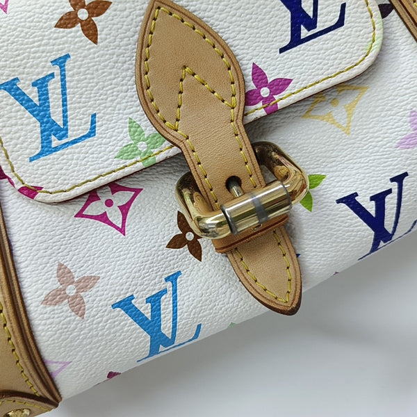 LV × TM PRISCILLA Monogram Coated Canvas White