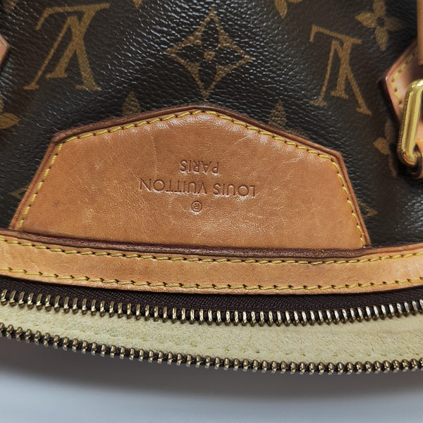 RETIRO GM Monogram Coated Canvas Brown