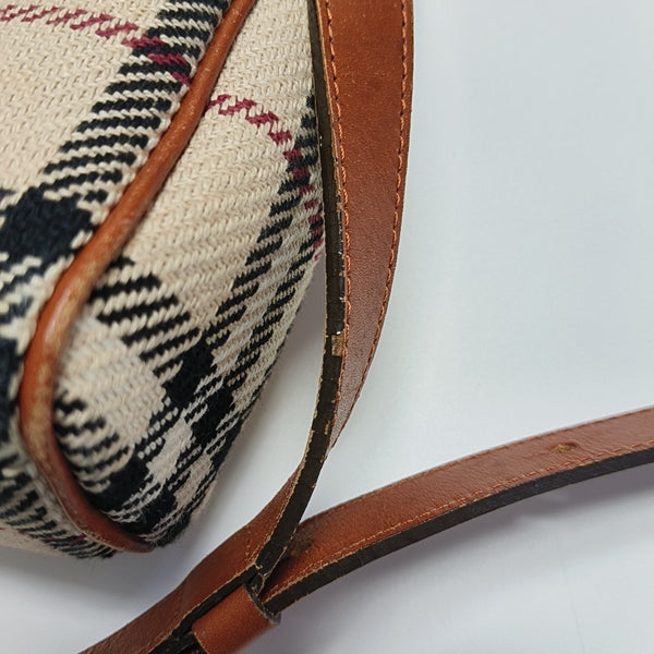 Fabric Shoulder Bag Beige