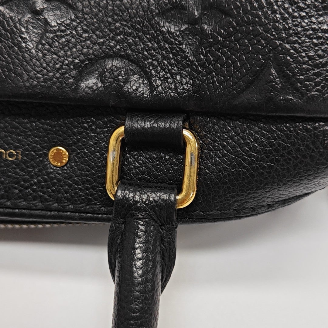 SPEEDY 20 Monogram Calfskin Black