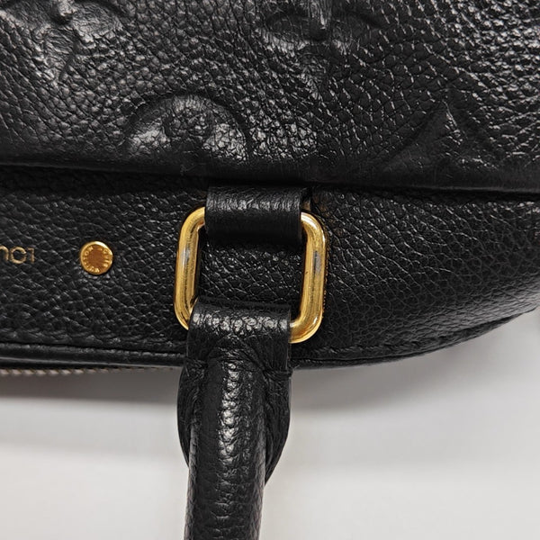SPEEDY 20 Monogram Calfskin Black