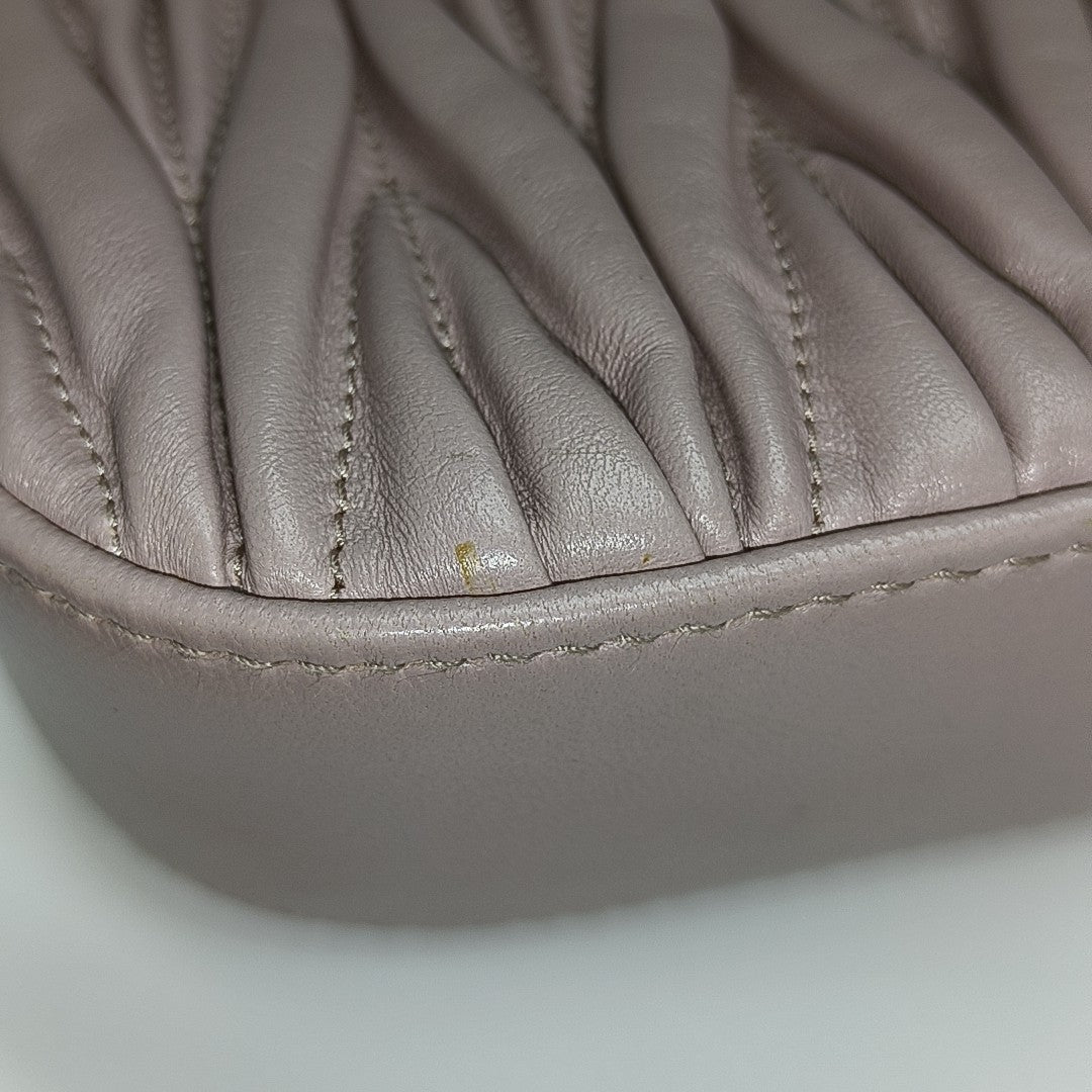 Matelassé Quilted Lambskin Pink