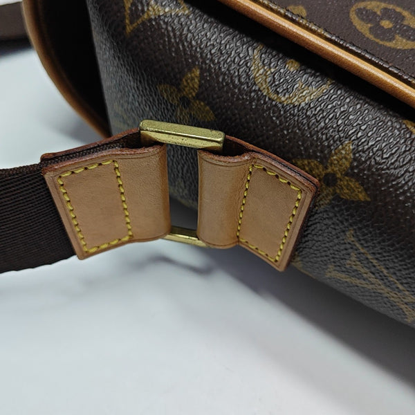 VALMY Monogram Coated Canvas Brown
