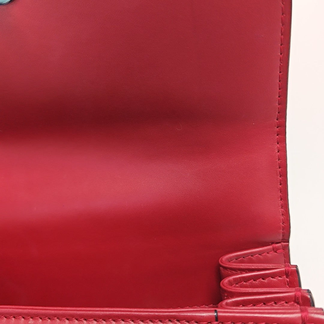 SERPENTI FOREVER Small Quilted Calfskin Red
