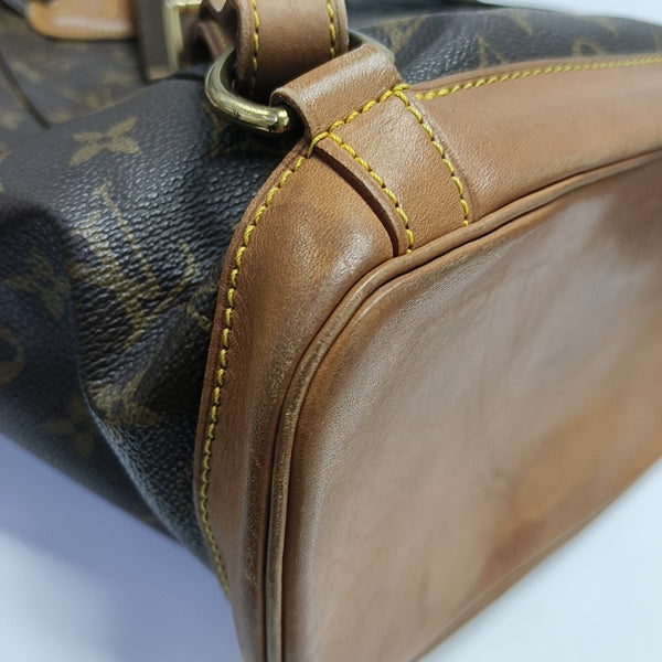 MONTSOURIS GM Monogram Coated Canvas Brown