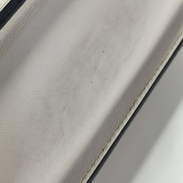 Sylvie Mini Calfskin White