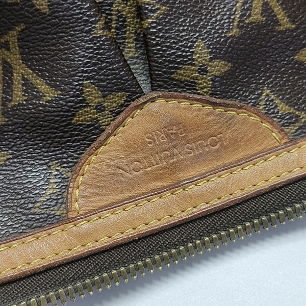 PALERMO GM Monogram Coated Canvas Brown