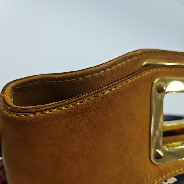 LV × TM JUDY Monogram Coated Canvas Black