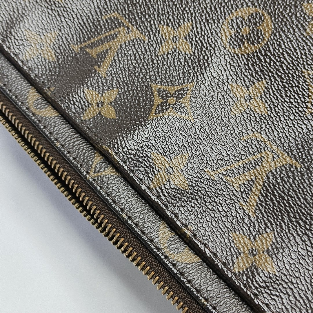 VIVA CITE Monogram Coated Canvas Brown