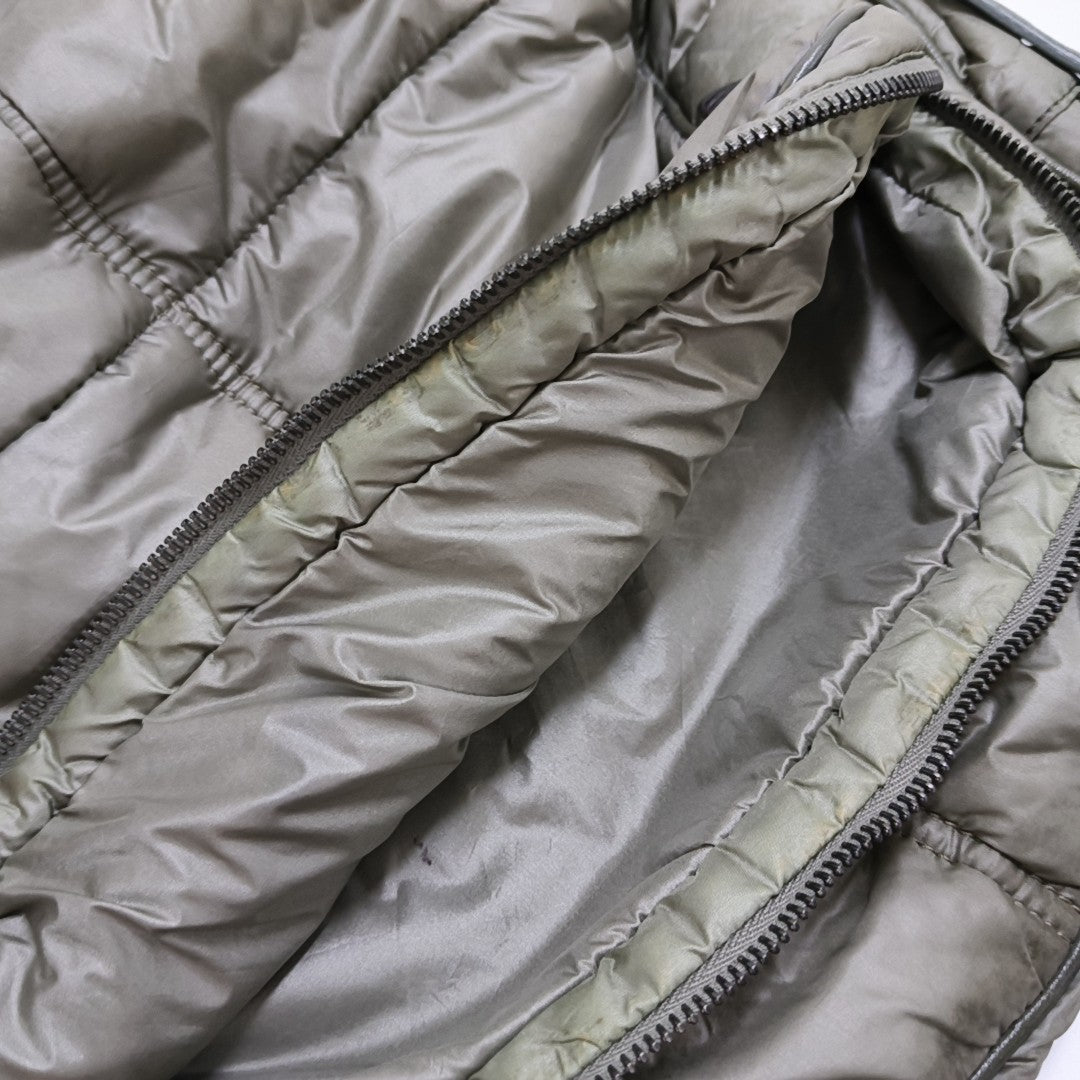 Quilted Nylon Gray