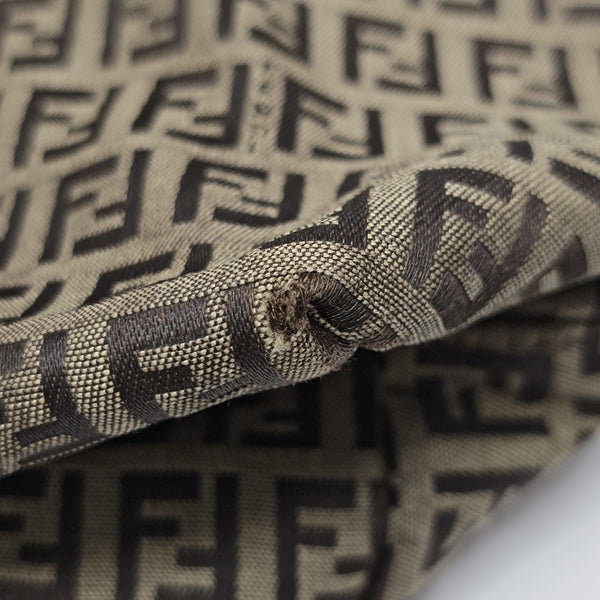 Monogram Canvas Tote Bag Brown