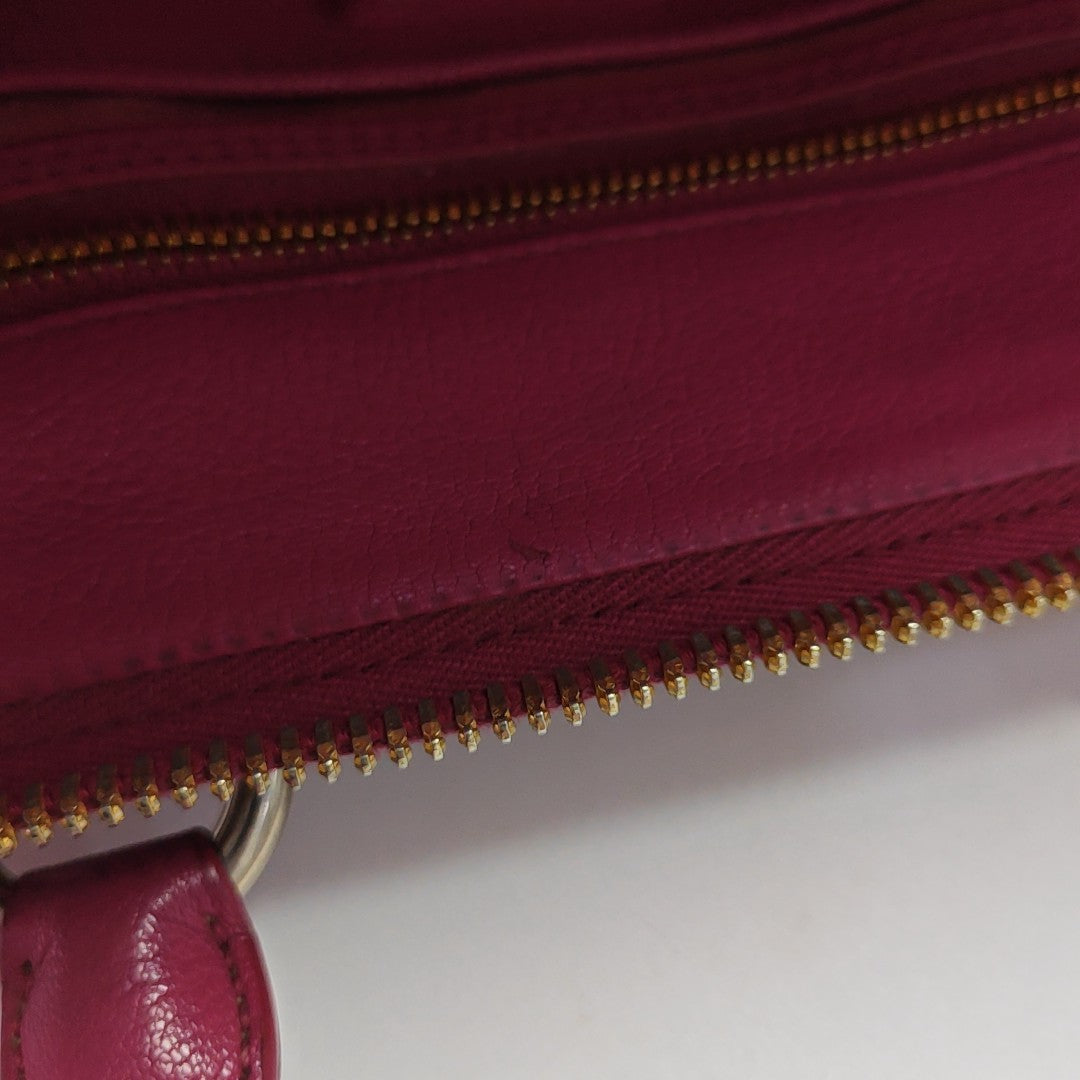 Calfskin Tote Bag Pink