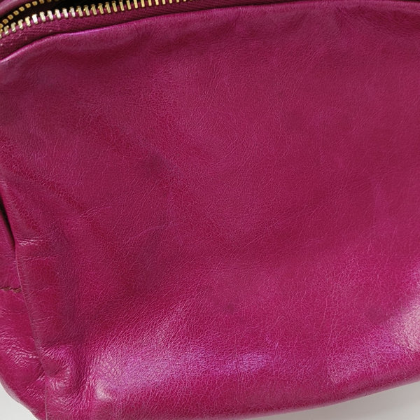 Calfskin Shoulder Bag Pink