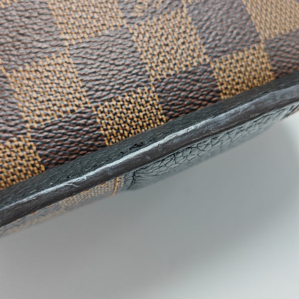 WIGHT Damier Ebene Coated Canvas Brown