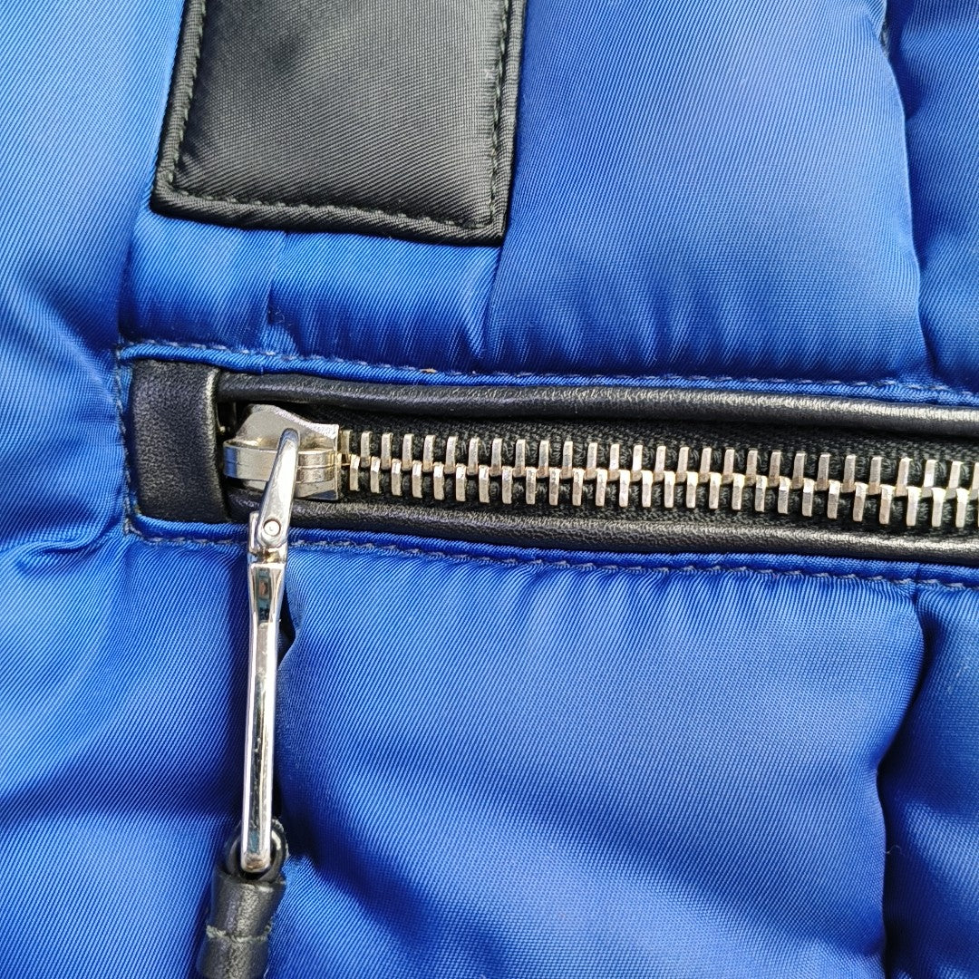 Quilted Nylon Blue