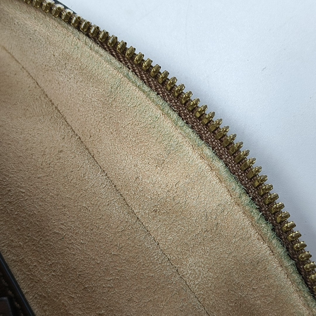 Horsebit 1955 Small Coated Canvas Beige